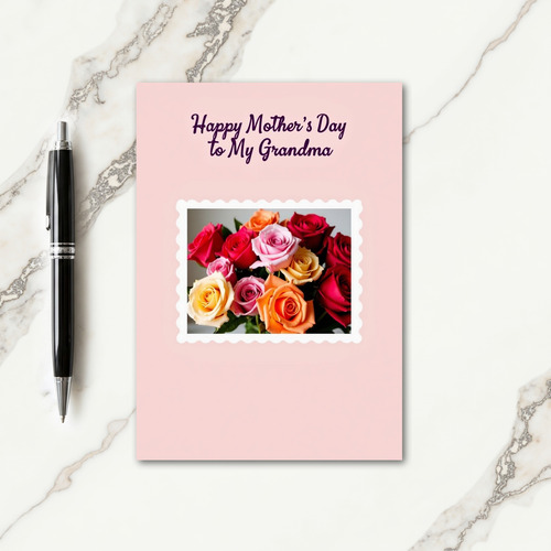 Cherished Mothers Day Photo Card