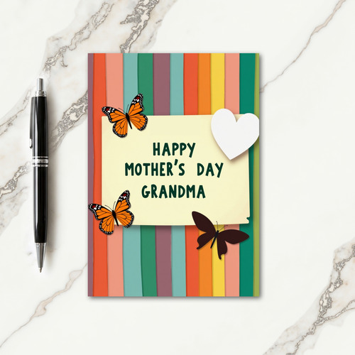Chevron Affectionate Greeting Card