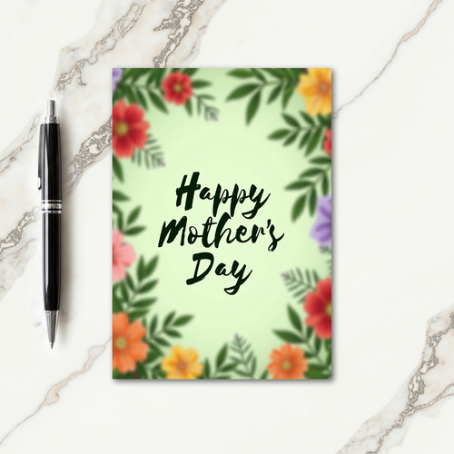 Chevron Best Mom Ever Card