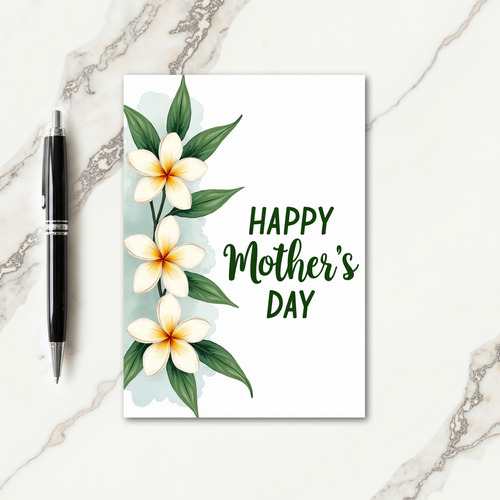 Chevron Best Mothers Day Card