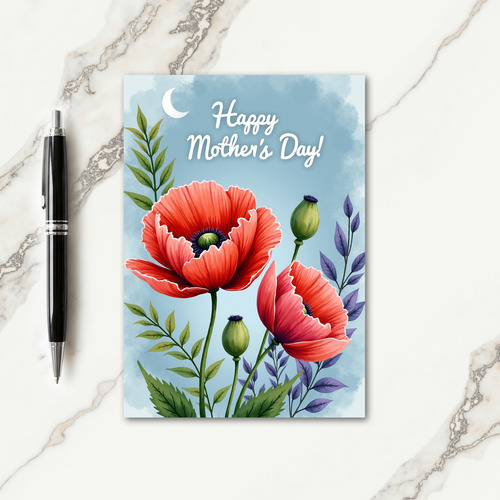 Chevron Bloom Affection Card