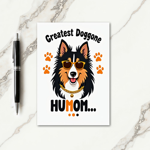 Chevron Cool Canine Card
