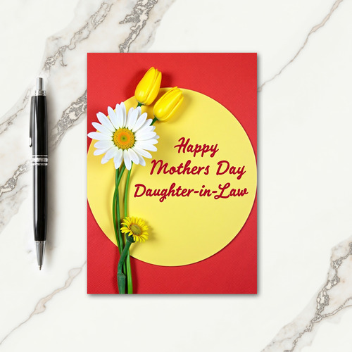 Chevron Daughter In Law Card