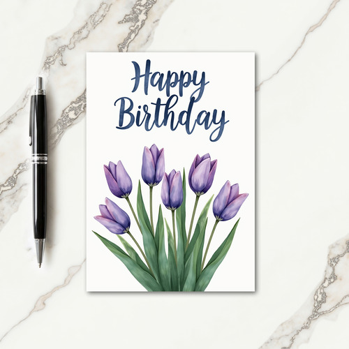 Chevron Elegant Script Card