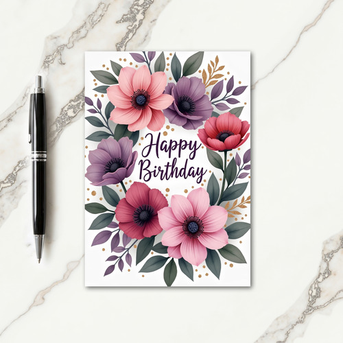Chevron Elegant Wreath Card