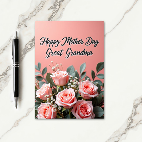 Chevron Family Greetings Card