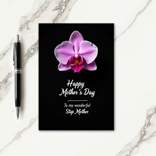 Chevron Floral Beauty Card