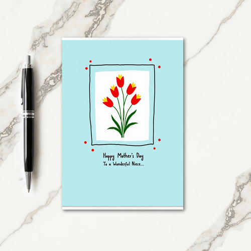 Chevron Flowers Loving Card