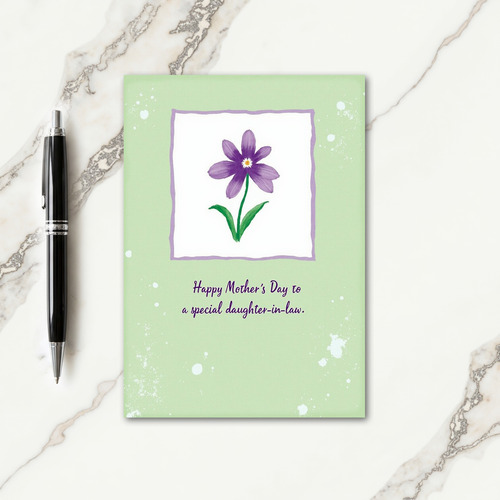 Chevron Gentle Bloom Card