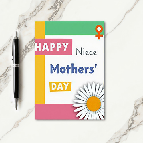 Chevron Happy Young Relative Card