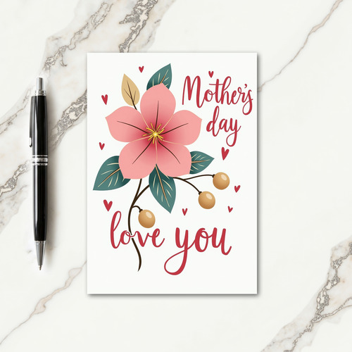 Chevron Heart Celebration Card