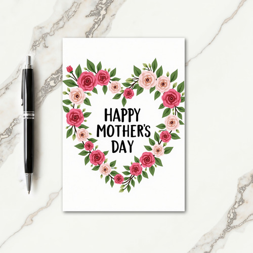 Chevron Heartfelt Mums Card