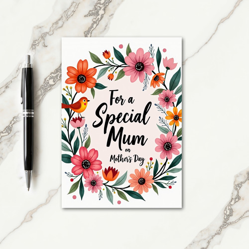 Chevron Joyful Wishes Card