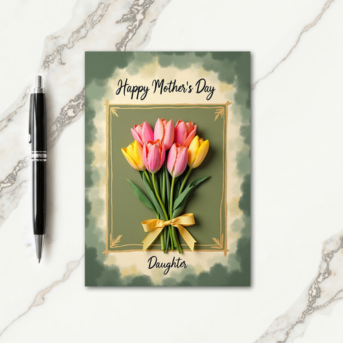 Chevron Loving Mothers Card