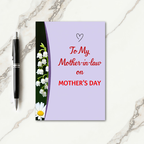 Chevron Mother In Law Day Card