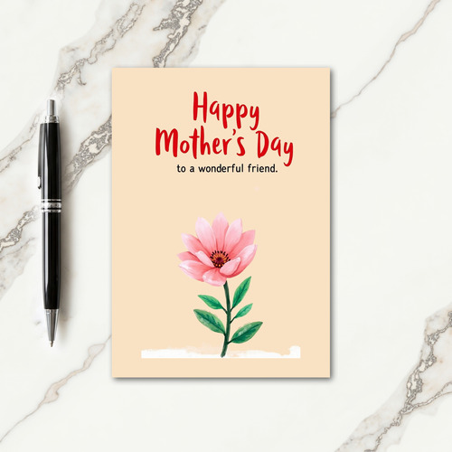 Chevron Mothers Day Friend Card
