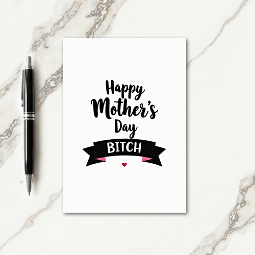 Chevron Mothers Day Pattern Card