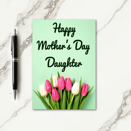 Chevron Mothers Day Wishes Card