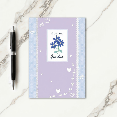 Chevron Pastel Affection Card