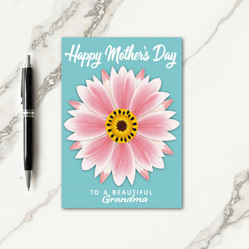 Chevron Pastel Message Card