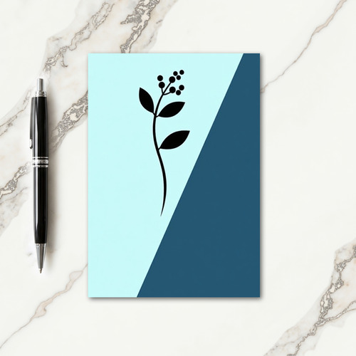 Chevron Pattern Nature Card