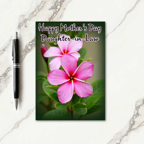 Chevron Pretty Flower Love Card