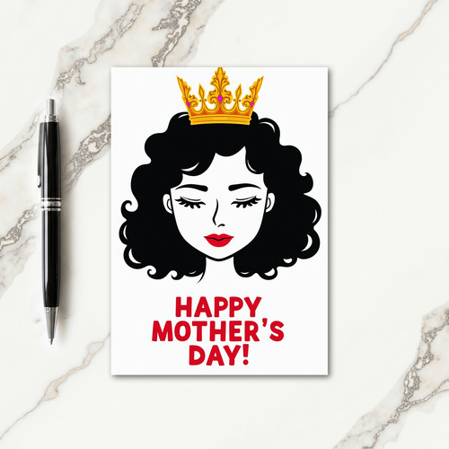 Chevron Queen Honor Card