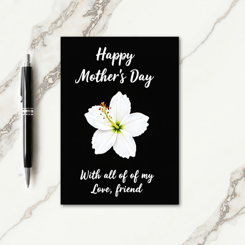 Chevron Radiant Bloom Love Card