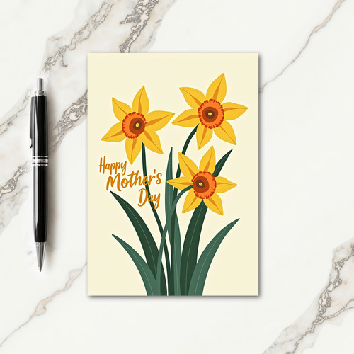 Chevron Springtime Card