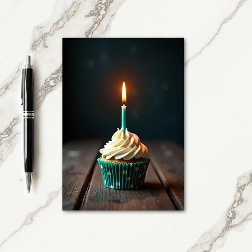 Chevron Sweet Candle Card