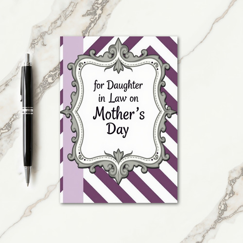 Chevron Sweet Mothers Day Card