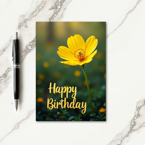 Chevron Vibrant Bloom Card