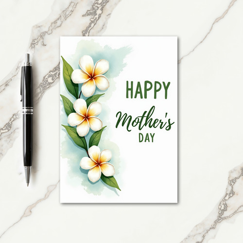 Chevron Warm Mothers Day Card