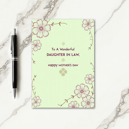 Chevron Wonderful Woman Card