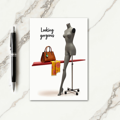 Chic Display Sweet Birthday Card