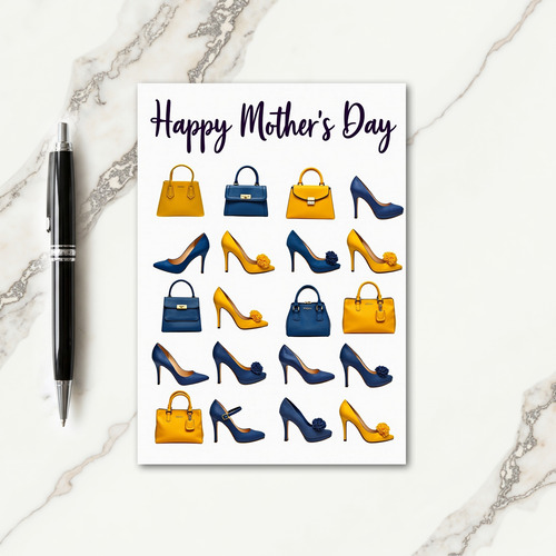 Chic Fashion Mothers Day Card