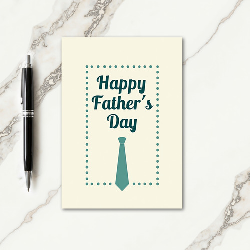 Chic Fathers Day Card