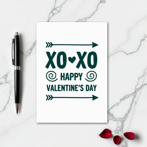 Chic Valentines Day Card