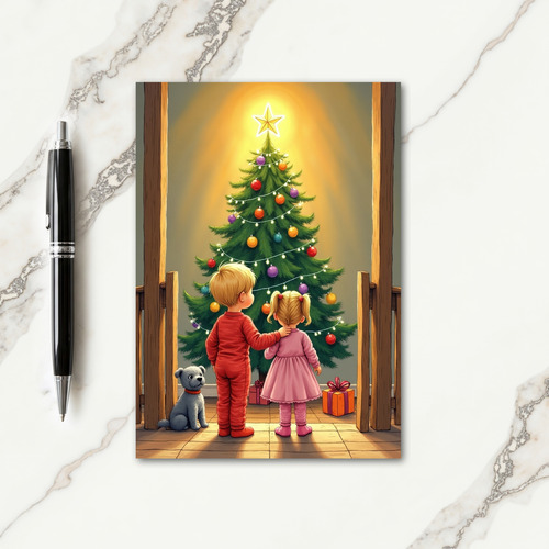 Childrens Christmas Wonder Card