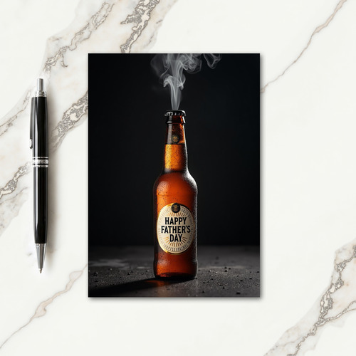 Chilled Fathers Day Vapor Card