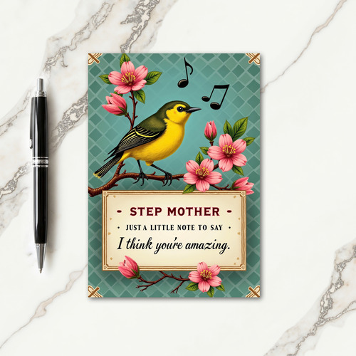 Chirping Mothers Day Song Card