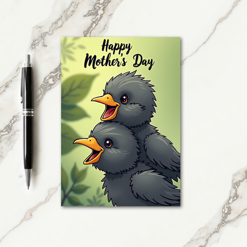Chirpy Mothers Day Image Card