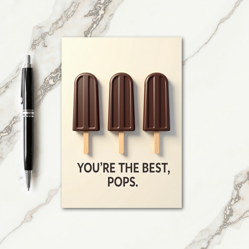 Choco Pops Best Pops Card