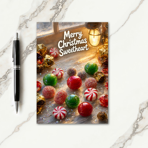 Christmas Candy Card