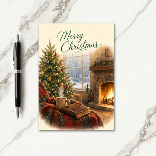 Christmas Card Aesthetic Card