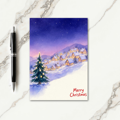 Christmas Card Drawing Easy Card