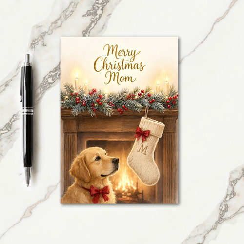 Christmas Card For Mom Card
