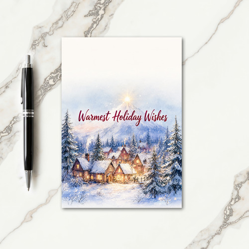 Christmas Card Greetings Card
