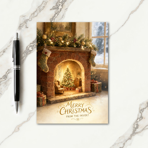Christmas Card Inside Card