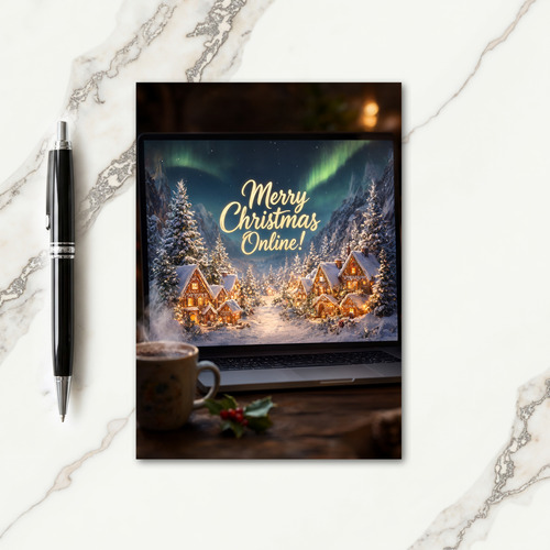 Christmas Card Online Card